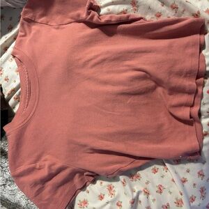 Hollister Pink Crop Top